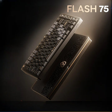 VGN Flash 75 Gaming Keyboard Hall Effect 8000hz Polling Rate Support 0.001mm RT DKS SOCD MT TGL Dynamic RGB Hot Swappable